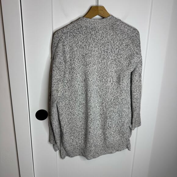 Madewell Midland Open Front Cardigan Sweater Speckled Size XXS - Picture 5 of 5